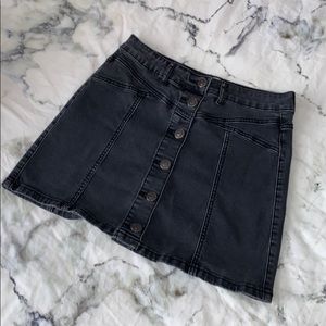 Forever 21 button up skirt